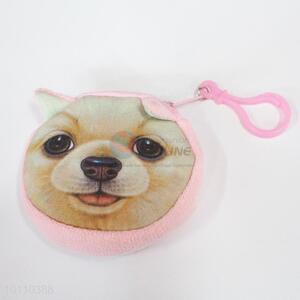 Promotional cute dog printing coin wallet/coin holder