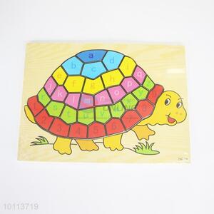 China custom tortoise letters and figures children puzzle