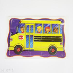 Made in China bus and people children puzzle