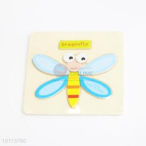 Dragonfly shaped educational children puzzle