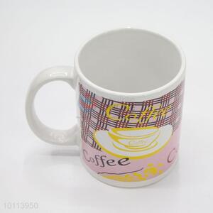 High quality wholesale ceramic cup coffee cup with handle