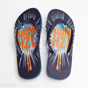 Dark Blue Men's Slipper/Beach Slipper/Flip Flop Slippers