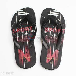 Black Men's Slipper/Beach Slipper/Flip Flop Slippers