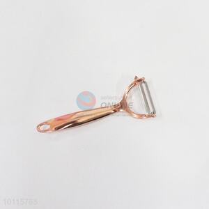 Top selling promotional rose gold fruit and vegetable peeler