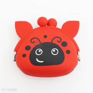 High Quality Red Silicone Coin Purse,Coin Holder,Coin Pouch