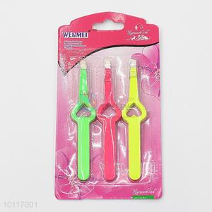 Pretty Cute Girls Cosmetic Stainless Steel Eyebrow Tweezers