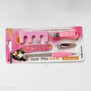 Competitive Price Pink Manicure Set