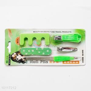 Green Good Quality Manicure Set