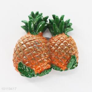 Pineapple Resin Fridge Magnet/Home Decoration Fridge Magnet Sticker