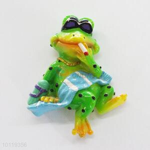 Frog Shaped Resin Fridge Magnet/Home Decoration Fridge Magnet Sticker