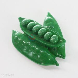 Pea Resin Fridge Magnet/Home Decoration Fridge Magnet Sticker