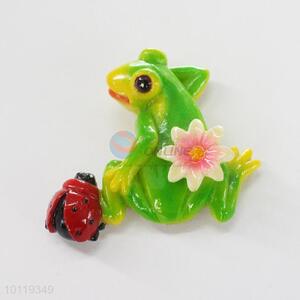 Frog Shaped Resin Fridge Magnet/Home Decoration Fridge Magnet Sticker