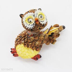 Cartoon Owl Resin Fridge Magnet/Home Decoration Fridge Magnet Sticker