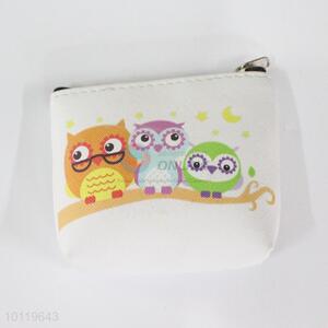 Hot sale 11*8*3.5cm owl pattern change purse/coin purse