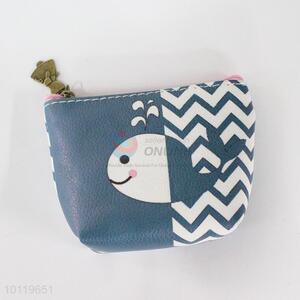 Dolphin pattern 11*8*3.5cm coin purse/ coin pouch