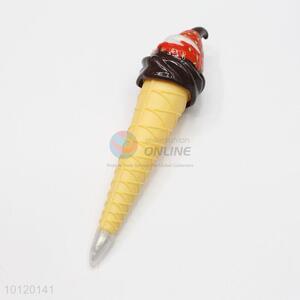 Cute promotional ice cream shape ball point pen wholesale