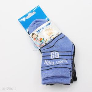 New Design Anti-slip Kids Socks with Knitting Patterns