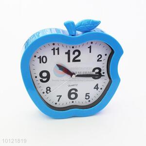 Blue Creative Apple Shape Alarm Clock Manual Model Crafts