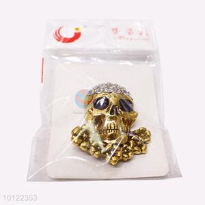 Fashion Style Skull Shaped Brooch Pin