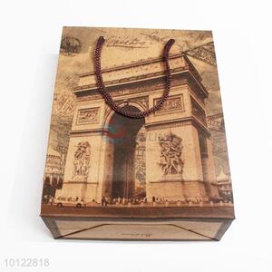 Exquisite Triumphal Arch pattern gift paper bag