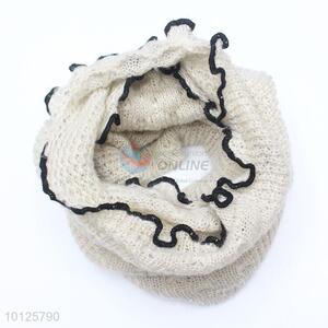 Lovely Gimp Women Beige Soft Scarf