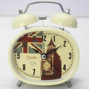 Vintage table clock desk clock alarm clock