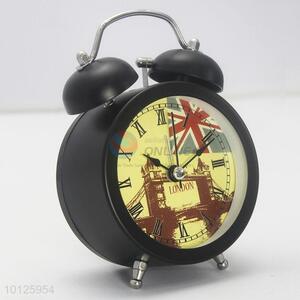 Europea-style fancy mini bell alarm clock