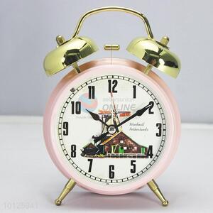 Creative lazy doubles mute bell alarm clock