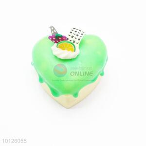 High quality 3d heart shaped cake fridge magnet/shop display/refrigerator magnet