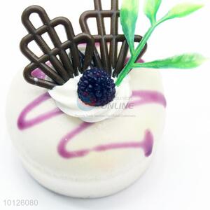 Delicious high simulation cake refrigerator magnet/fridge magnet