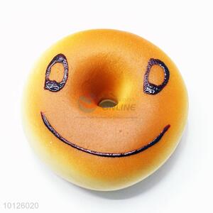 Household decorative big smile face bread fridge magnet