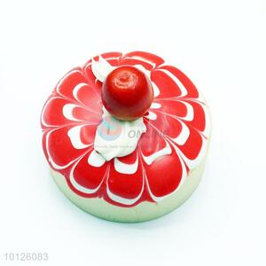 Red cherry cake refrigerator magnet/fridge magnet