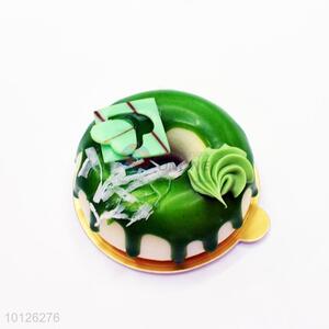 Green Doughnut Fridge Magnet for Home Decoration