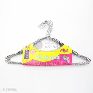 Classical Silver Iron Metal Clothes Hanger