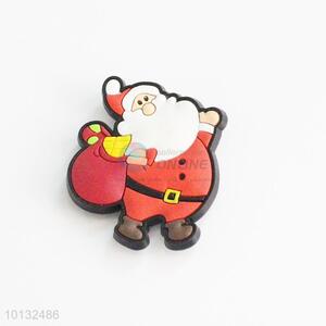 Cute Father Christmas Shaped Fridge Magnet