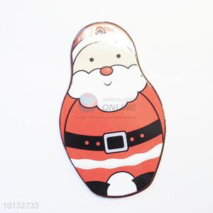 Household decorative 13*22cm Santa Claus placemat/table mat/coaster