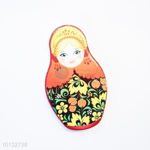 Decorative 13*22cm matryoshka doll placemat/table mat/coaster