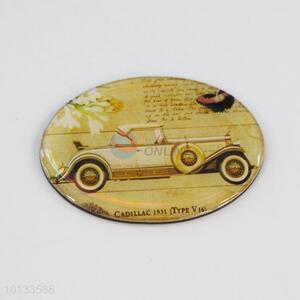 Car Elliptic Fridge Magnet