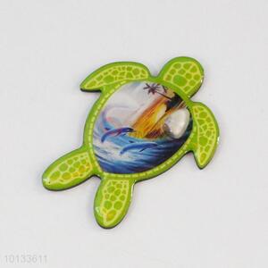 Green Sea Turtle Shaped Fridge Magnet