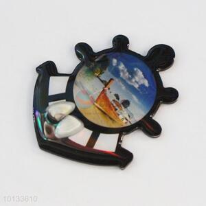 Wholesale Helm Shaped Shell Fridge Magnet