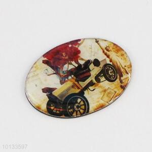 Vintage Car Elliptic Fridge Magnet 