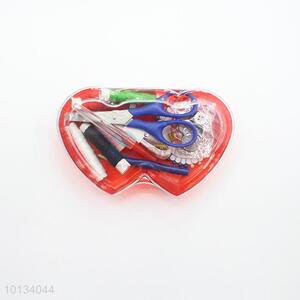 Hand sewing needles kit with double heart box