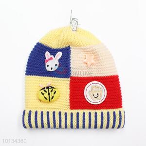 Animals affixed cloth children winter hats