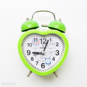 Popular Green Heart Shape Alarm Clock