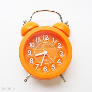 Good Quality Round Orange Alarm Clock