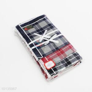 Popular Cotton Checked Handkerchief for Men