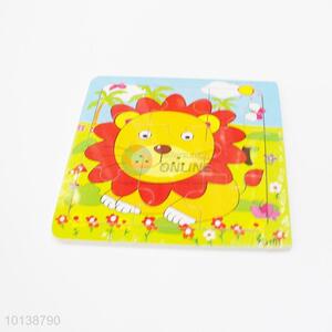 Cartoon Lion Wooden Puzzle/Jigsaw For Kids