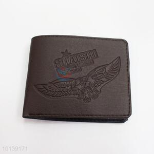 Good Quality Dark Brown Business Foldable Wallet for Men