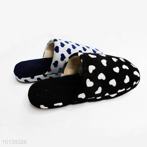 Wholesale Heart Printed Household Warm Slipper