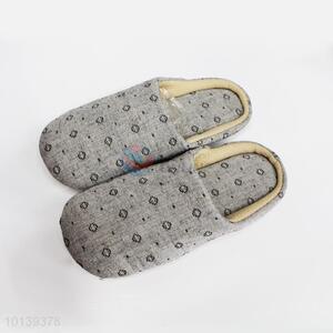 Hot Sale Grey Household Warm Slipper